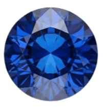 Blue gemstone