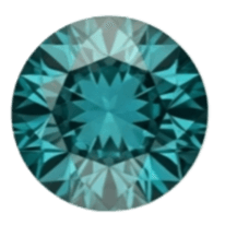 Teal gemstone